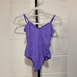 Mirella brand simple thin strap leotard